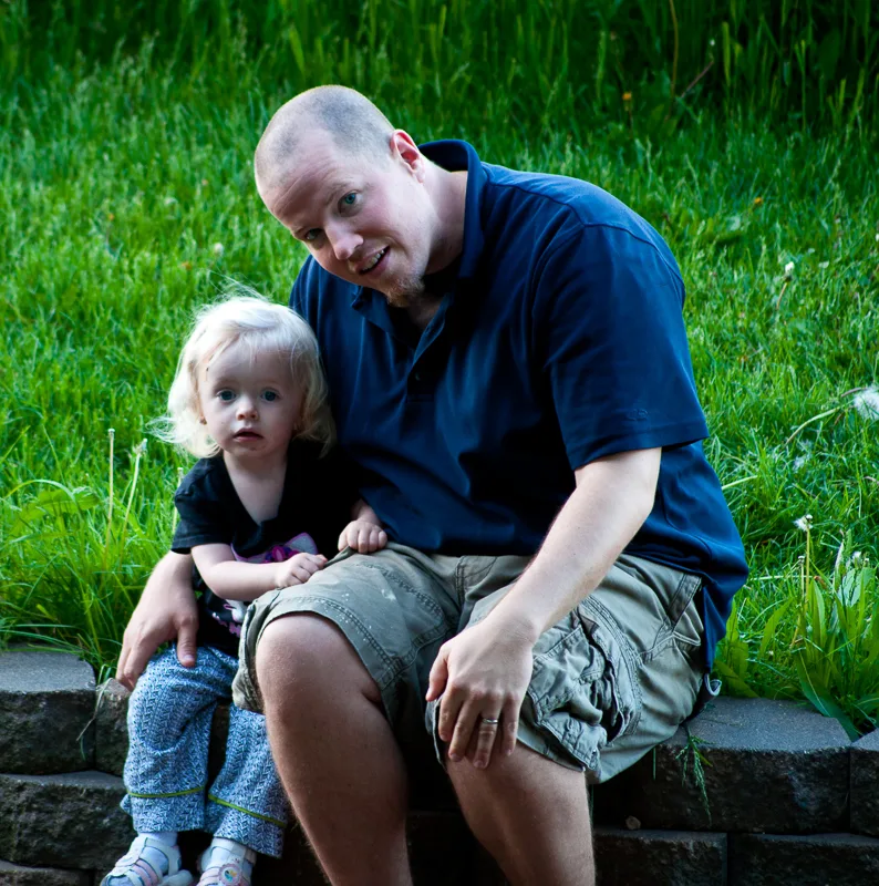 father and child