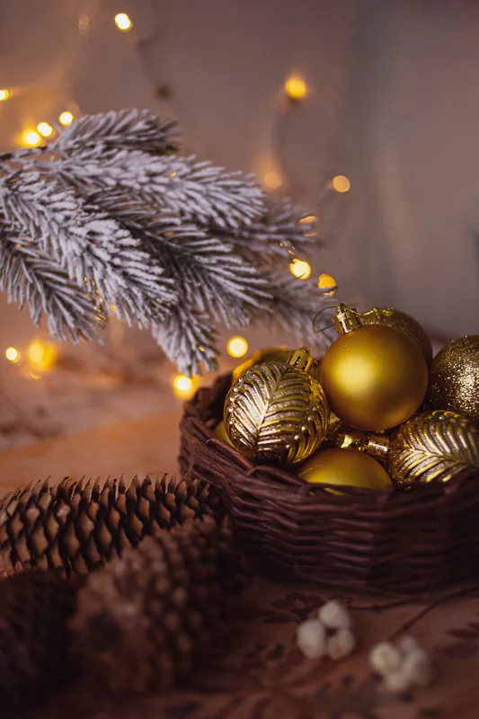 preparing for christmas