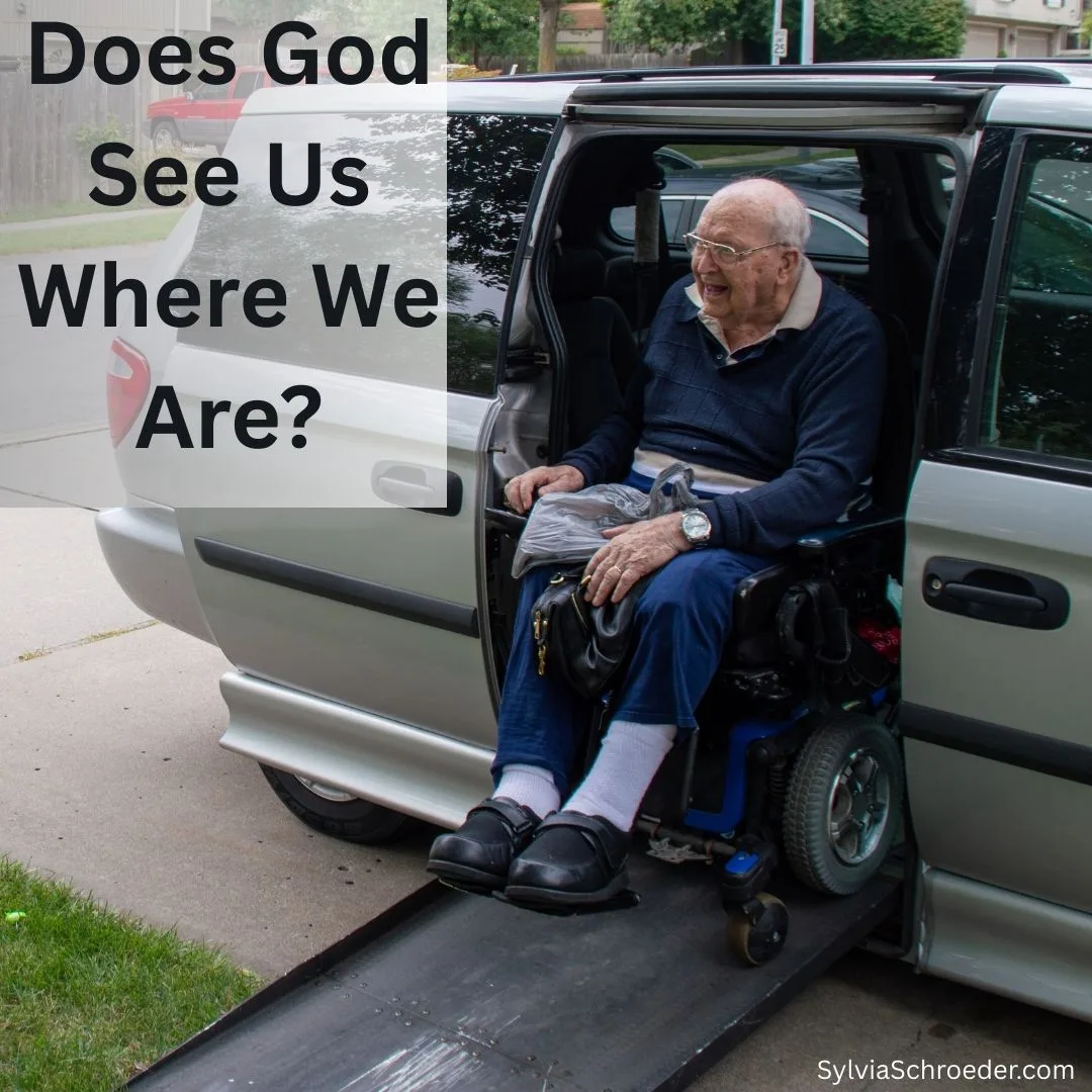 Does God See Us Where We Are