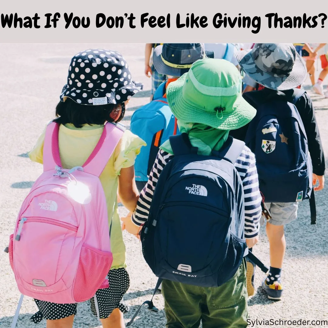 What If You Don’t Feel Like Giving Thanks