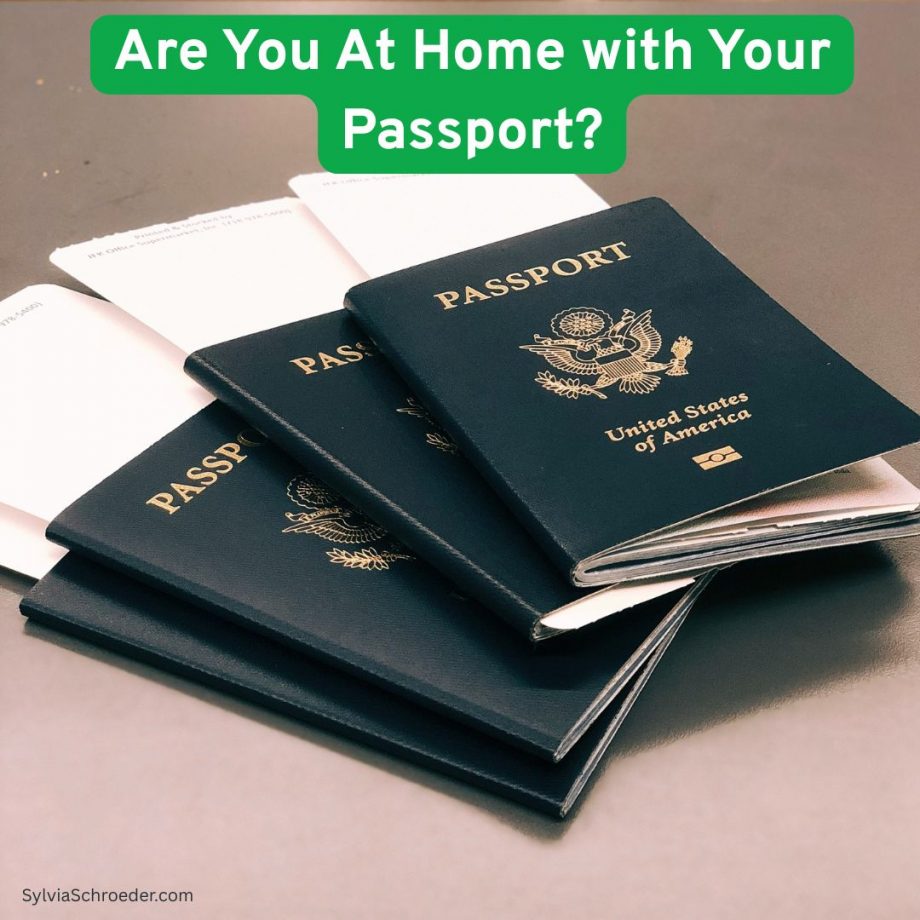stack of passports