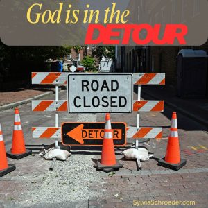 Detour sign - Road Closed